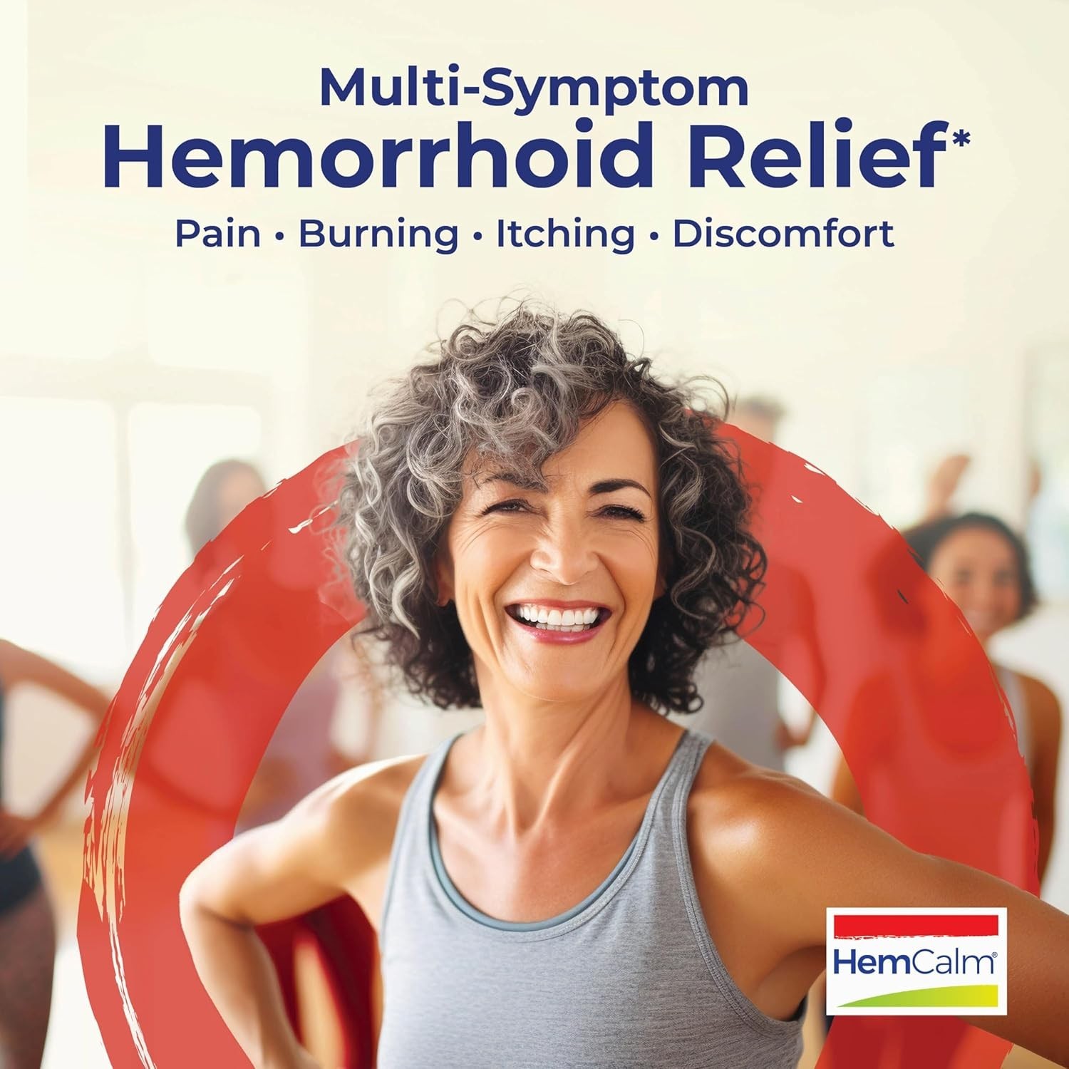 Hemcalm Ointment for Hemorrhoid Relief of Pain, Itching, Swelling or Discomfort