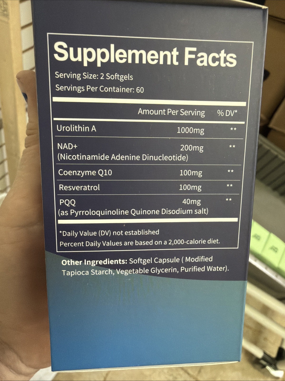 Totaria Health Urolithin A NAD+ CoQ10 Resveratrol PQQ 5-in-1 Cap Exp 09/2027