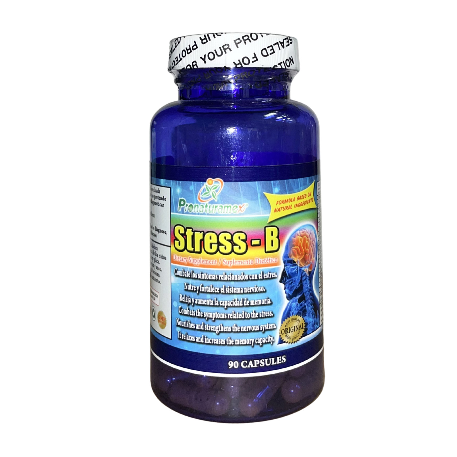 Stress-B Suplemento Alimenticio – 90 Capsulas – Por Pronaturamex.Inc
