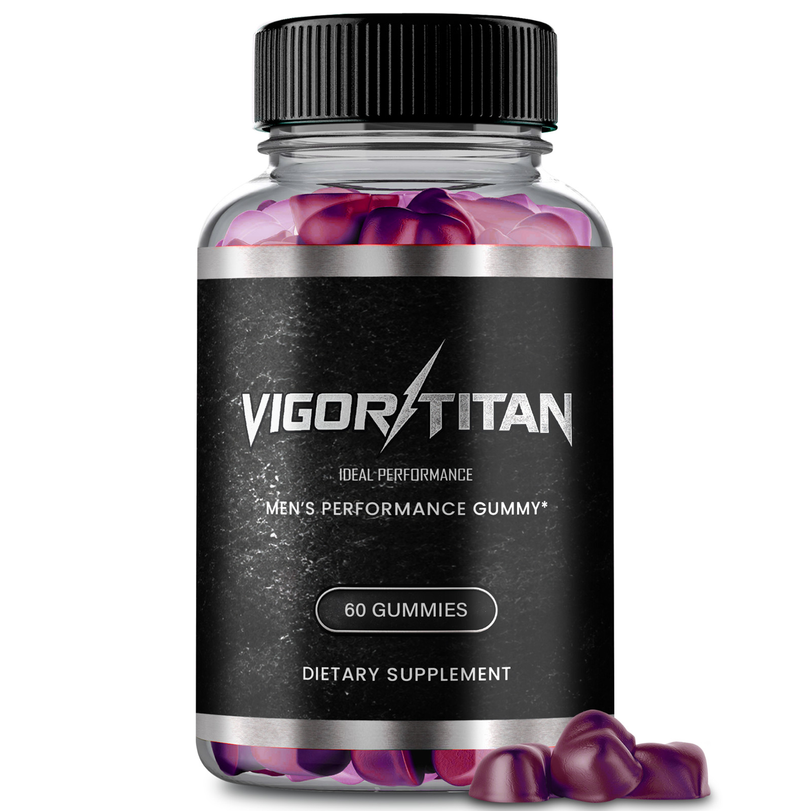 VigorTitan Gummies, Official VigorTitan Supplement Gummy (1 Pack)