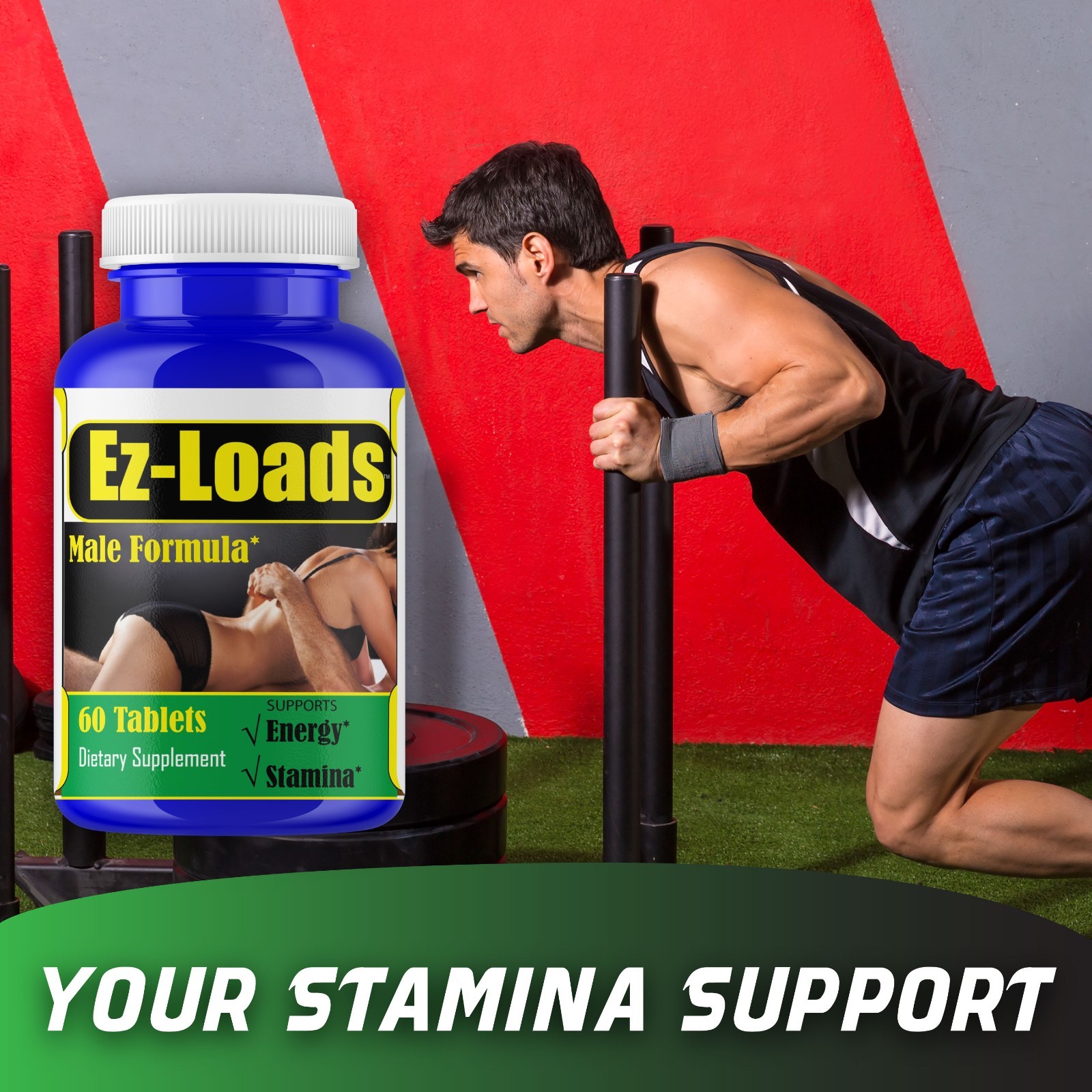 Male Enhancing 60 Capsules, LIBIDO, Maximum Strength, Extra Performance & Drive