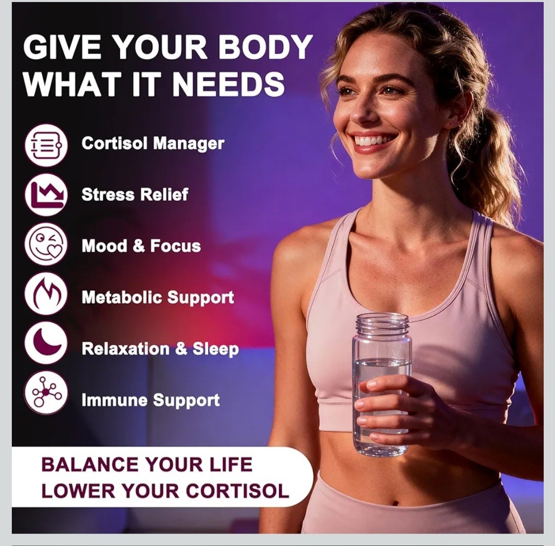 WellBloom Cortisol Liquid Drops Stress Sleep Support Raspberry 2 fl oz