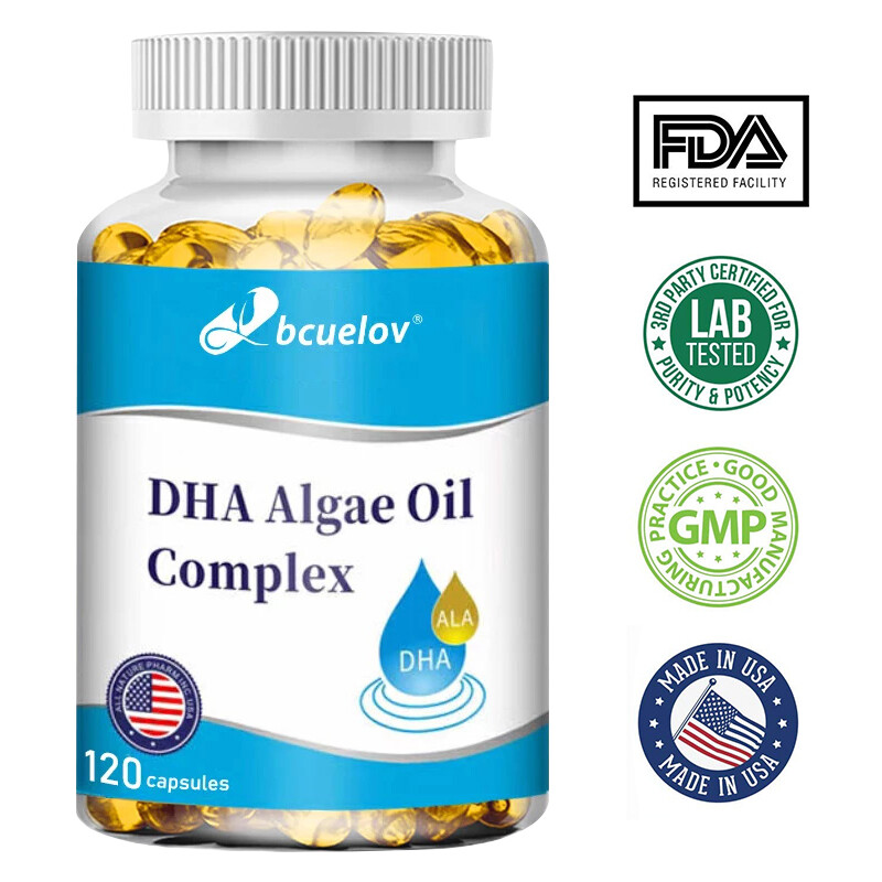 DHA Algae Oil Complex Activates The Mind and Keeps The Brain Active