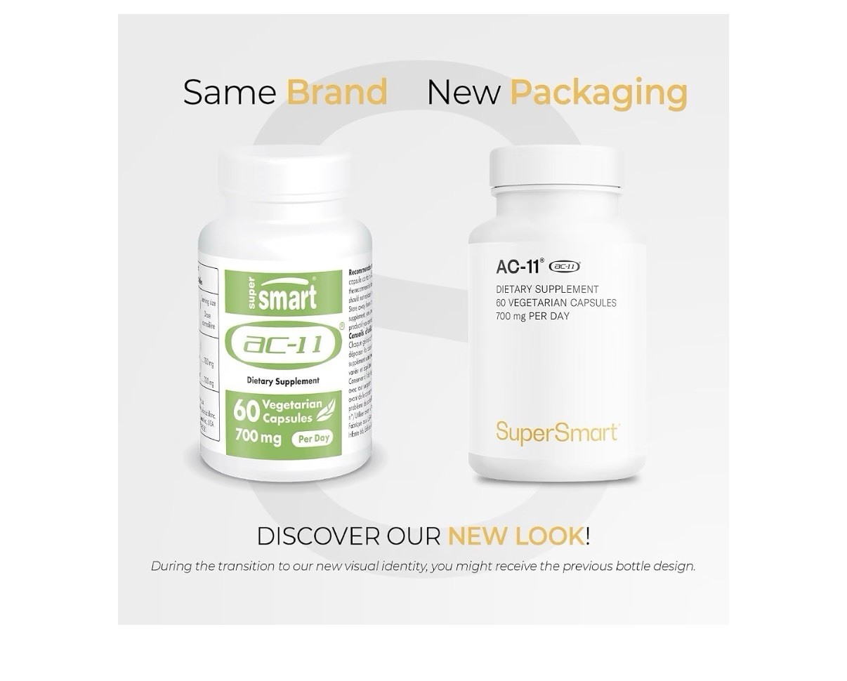 Supersmart AC-11 Supplement 700 mg Per Day 60 Capsules
