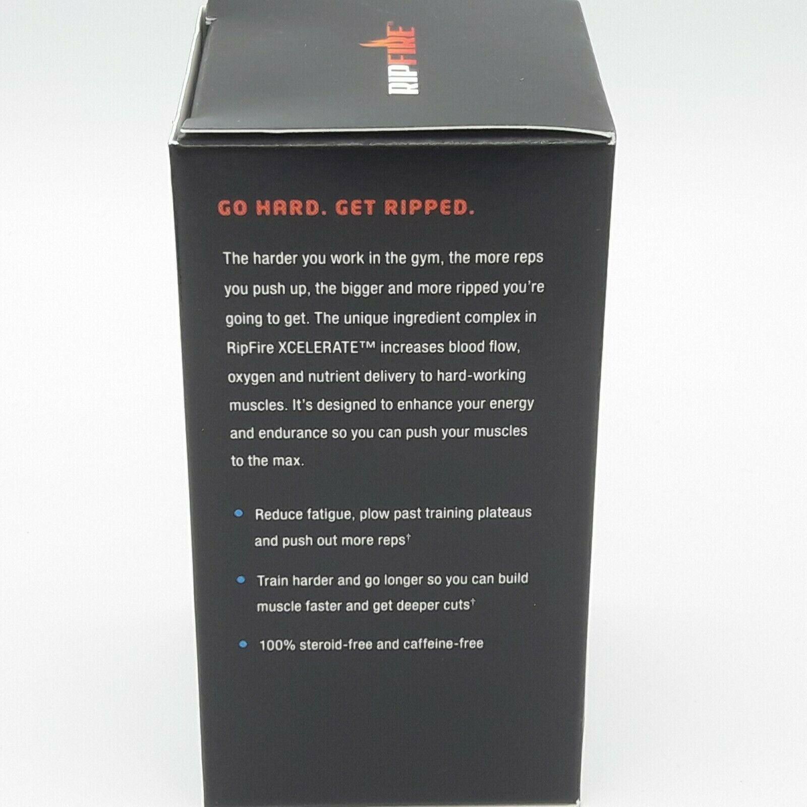 RipFire Pre-Workout Energy Dietary Performance Supplement 90 Tablets NEW USA