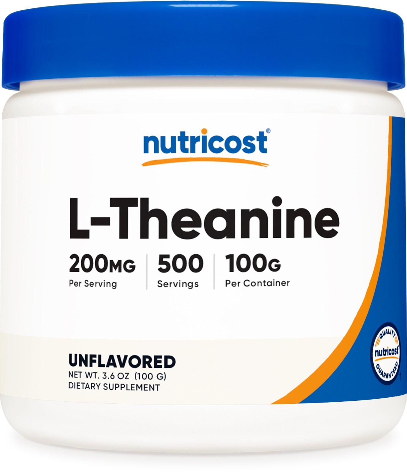 Nutricost Pure L-Theanine Powder 100 Grams