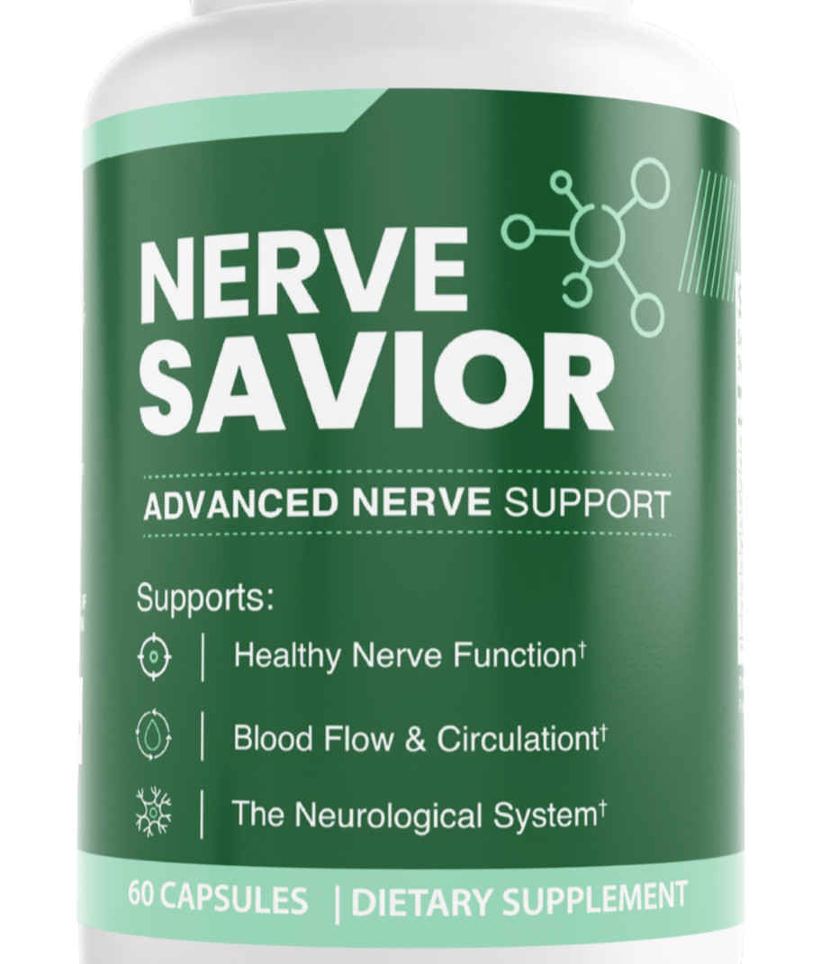 Nerve Savior Health Supplement Blood Flow & Circulation 60 Capsules Nerve Savior