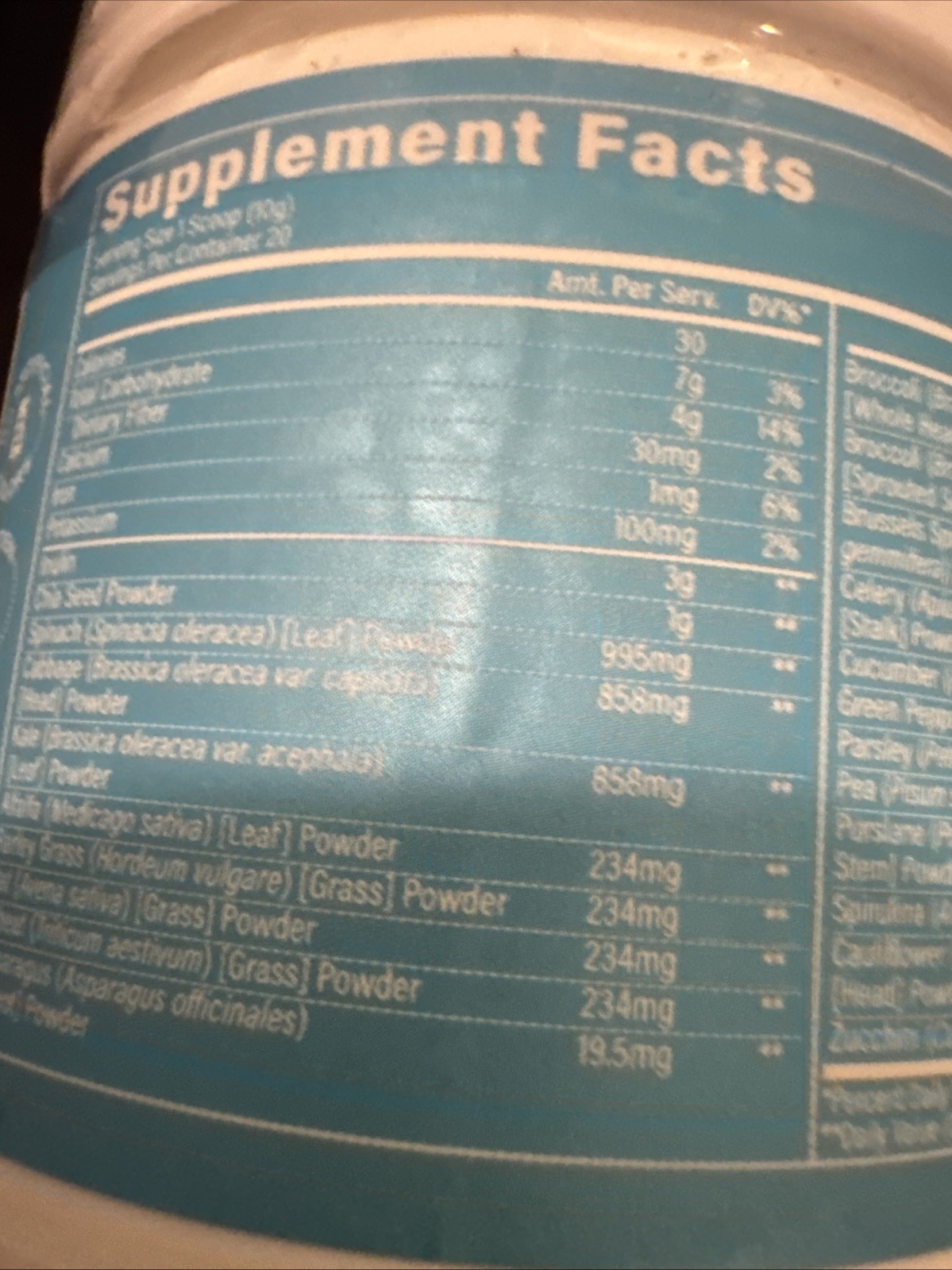 Revive – Daily Greens – Superfood – Antioxidant – Fresh Berry Flavor