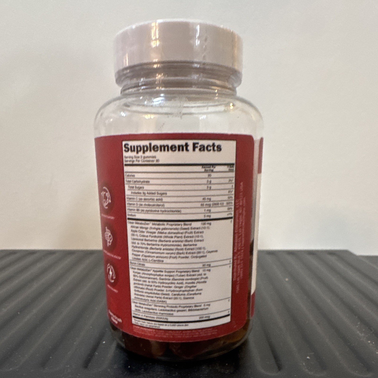 Clean Nutraceuticals MetaboZen Berberine Probiotic Gummies 60 Exp05/2027