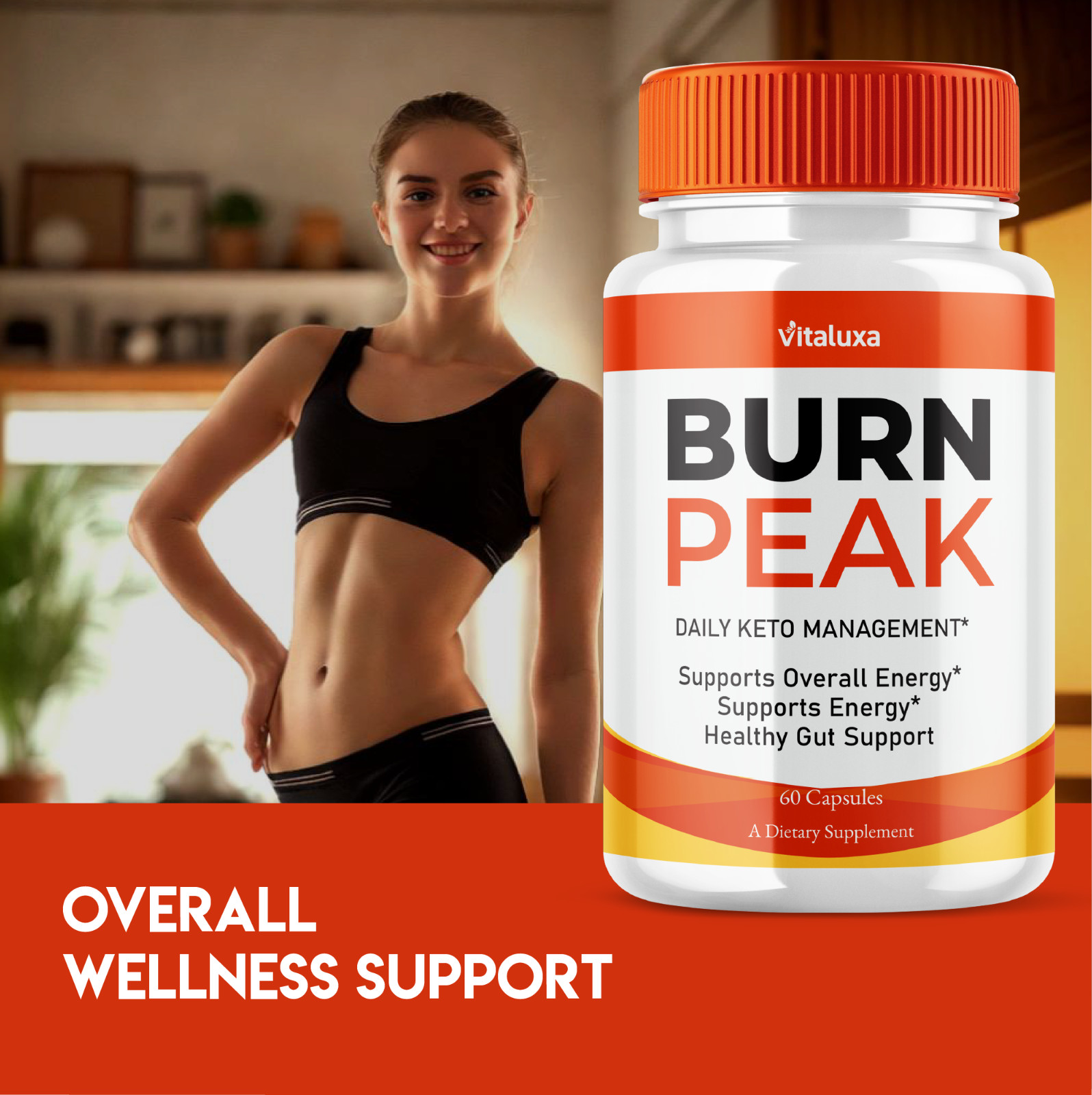 (3 Pack) Burn Peak for Advanced Weight Loss, Fat-Burner Formula (180 Capsules)