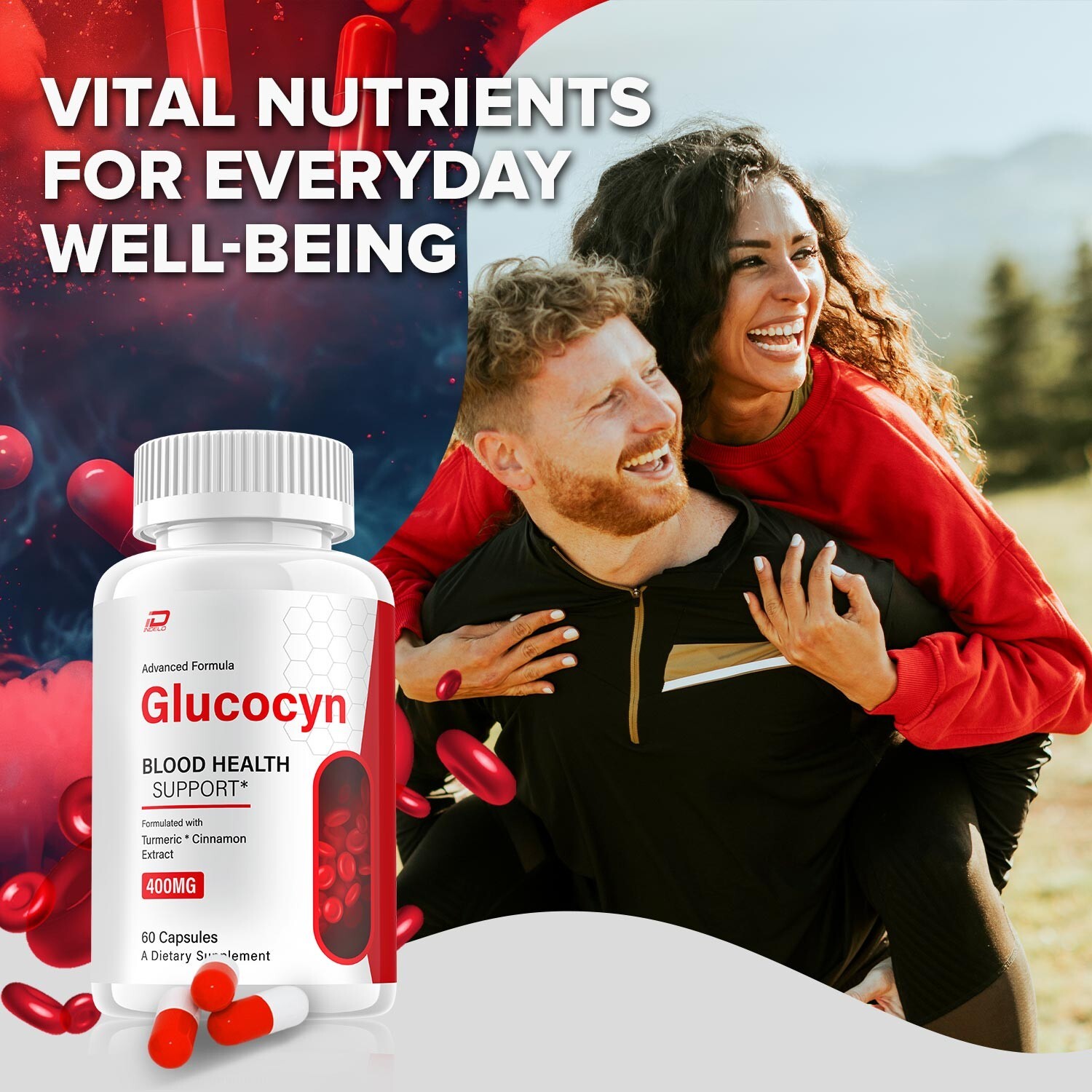 (2 Pack) Glucocyn Capsules – Glucosyn, All Natural Glycogen Support