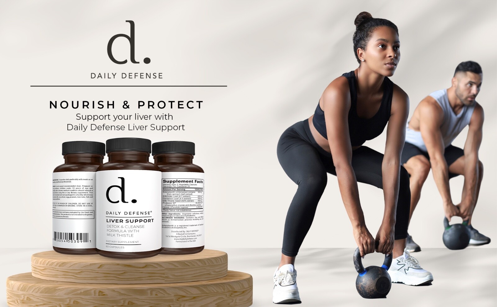 Daily Defense Liver Detox 60 capsules