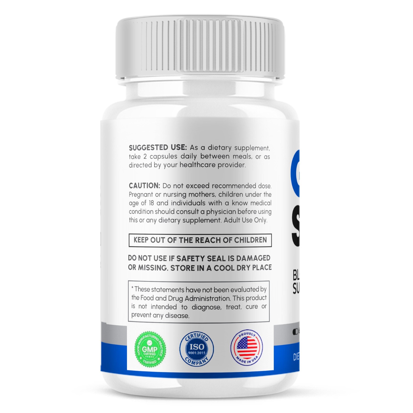 (5 Pack) Gluco Switch Blood Support Pills GlucoSwitch Supplement (300 Capsules)