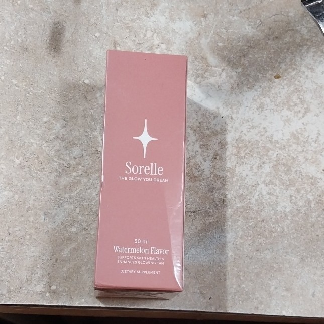 Sorelle Bronze & Glow Gradual Tan Watermelon Dietary Supplement Skin Health 50ml