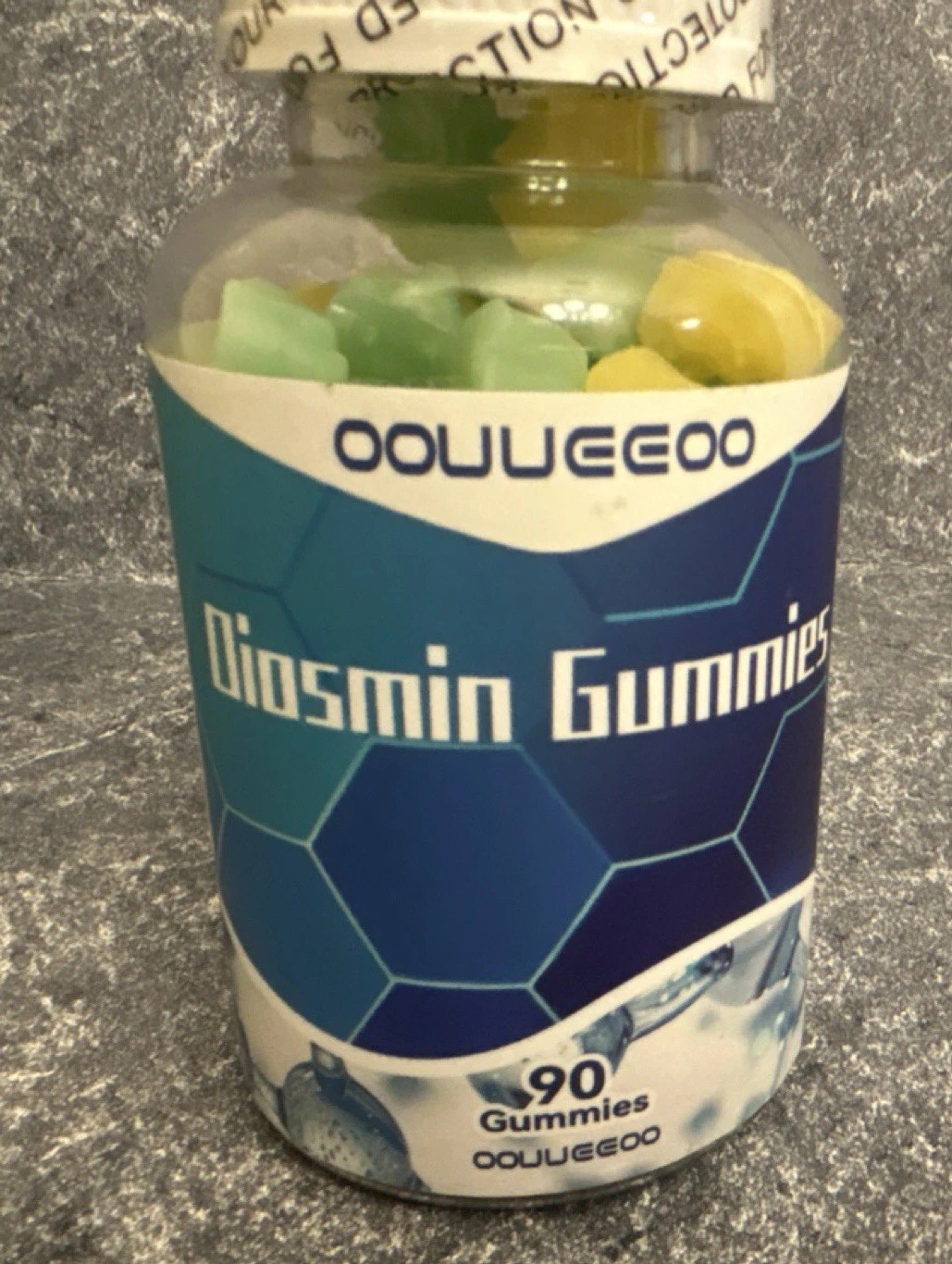 Diosmin Fruit Gummies Non-GMO Dairy-Free 90 Count Exp 04/27 Circulation Support