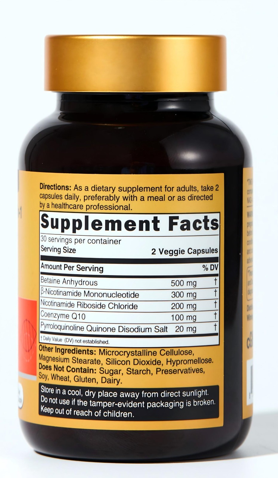 Perlonfo,NAD+5-in-1,Energy Booster,Supplement Vegetarian capsule