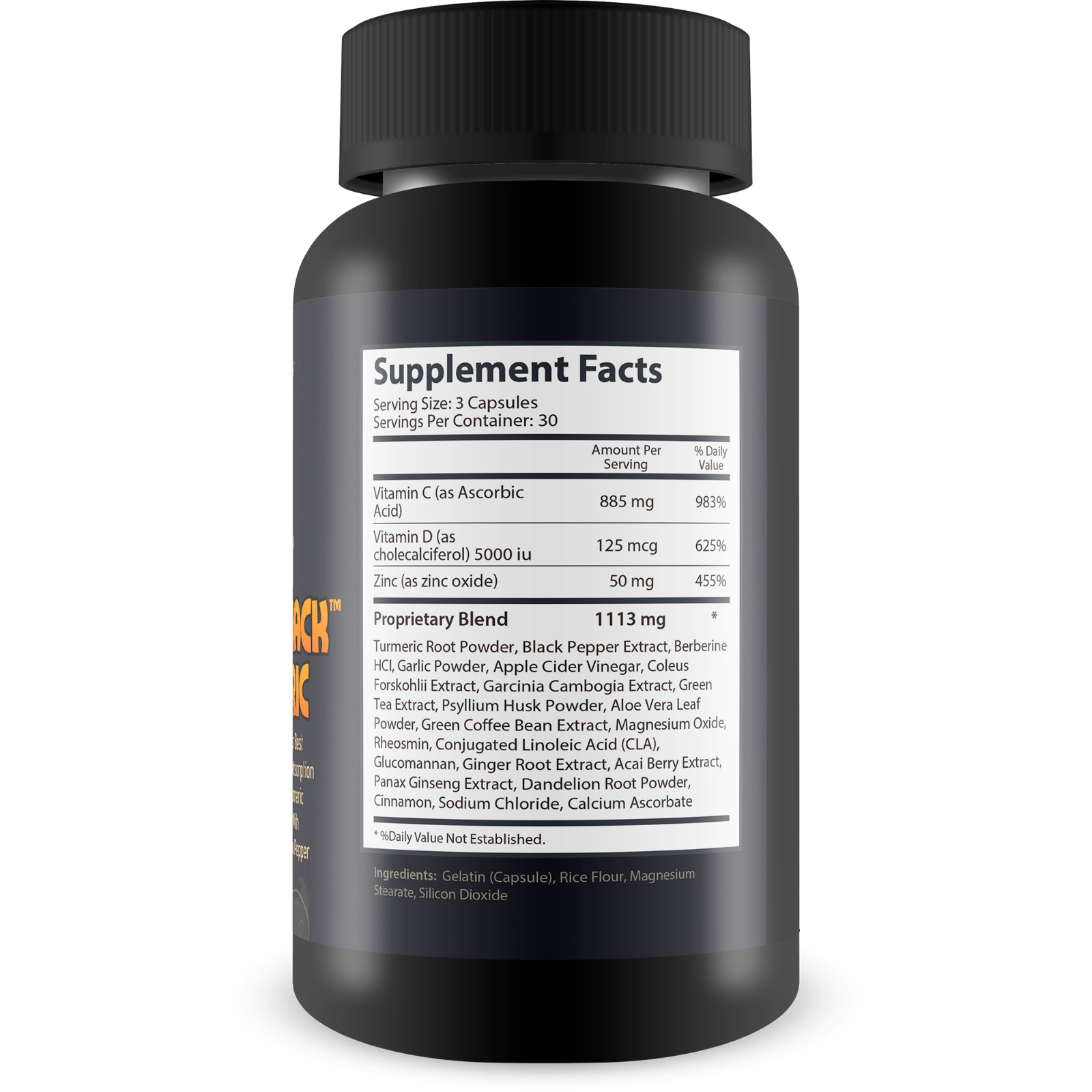 Ghost Pepper Hack Turmeric – Our Best Gold Turmeric Curcumin with Black Pepper