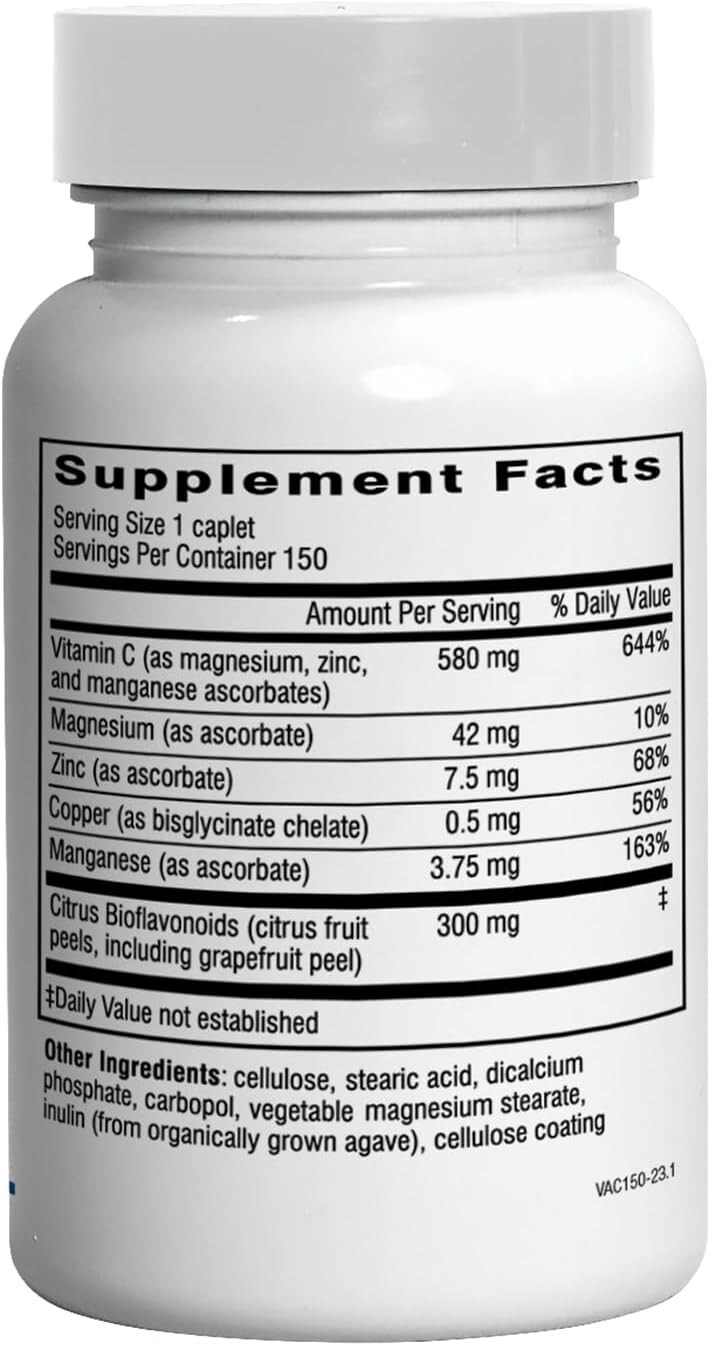 Dr. Wilson’s Adrenal C Stress Support 150ct Vitamin C Supplement Bioflavonoids