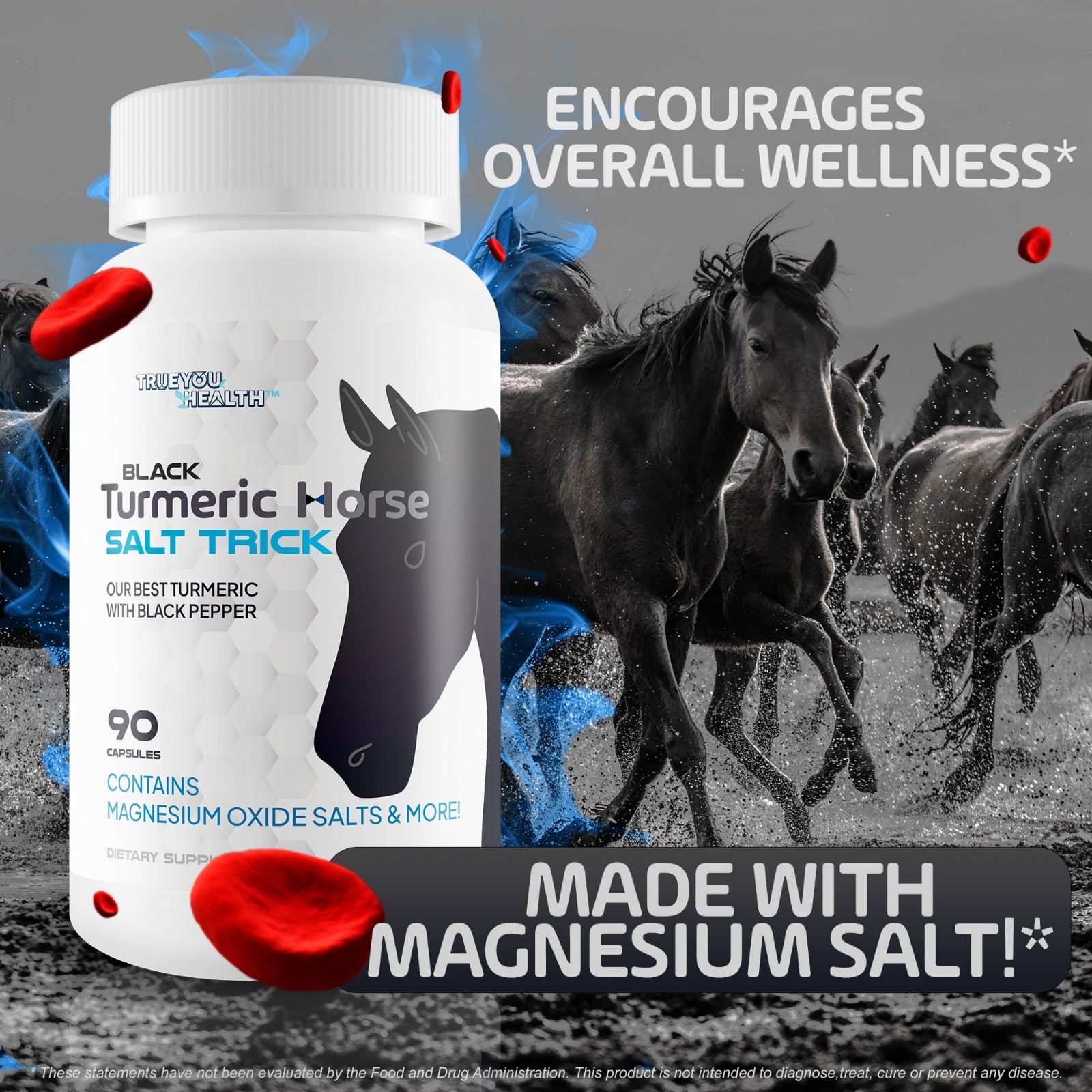 Black Turmeric Horse Salt Trick – Our Best Turmeric with Black Pepper – Vitamins