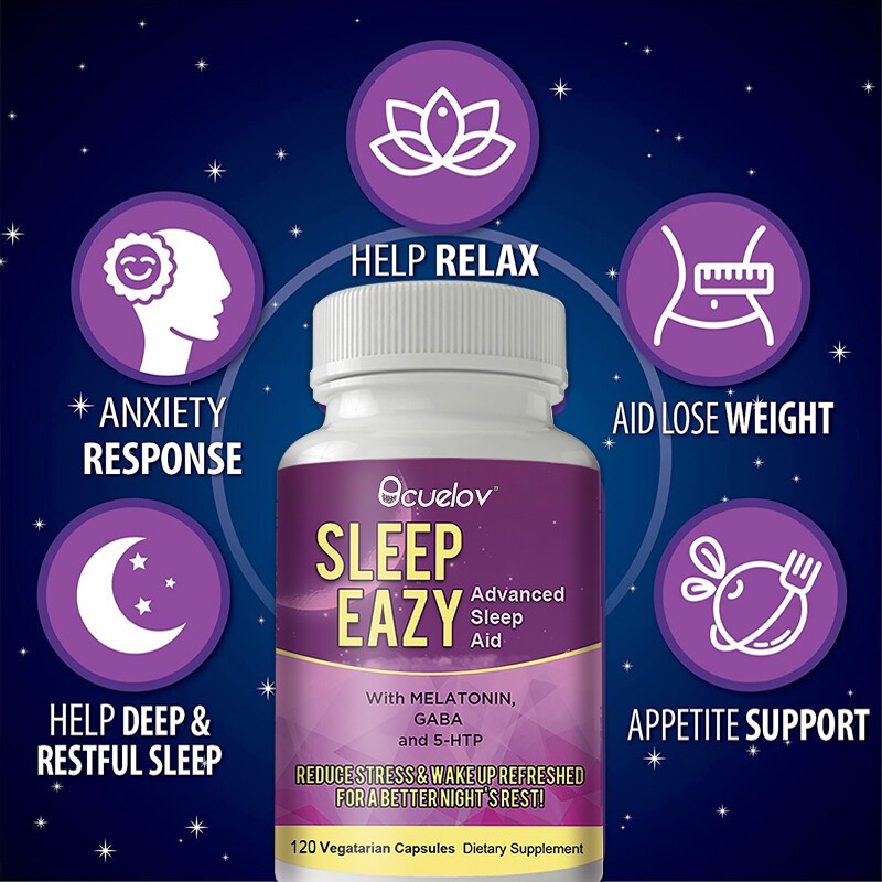 Advanced Sleep 120pills Improve Alertness Energy Promotes Balanced Sleep Cycle