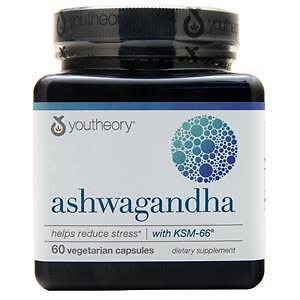 YouTheory Ashwagandha 60 vcaps