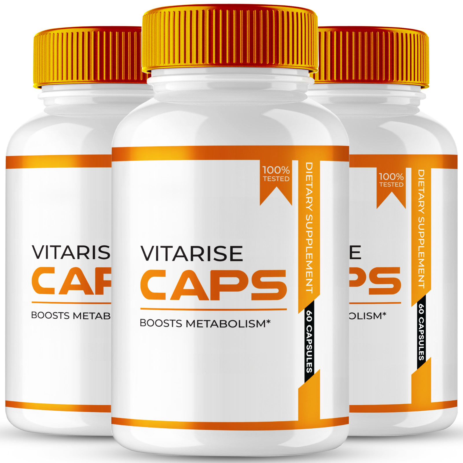 (3 Pack) VitaRise Caps, Extra Strength Advanced Vita Rise Male Performance Pills