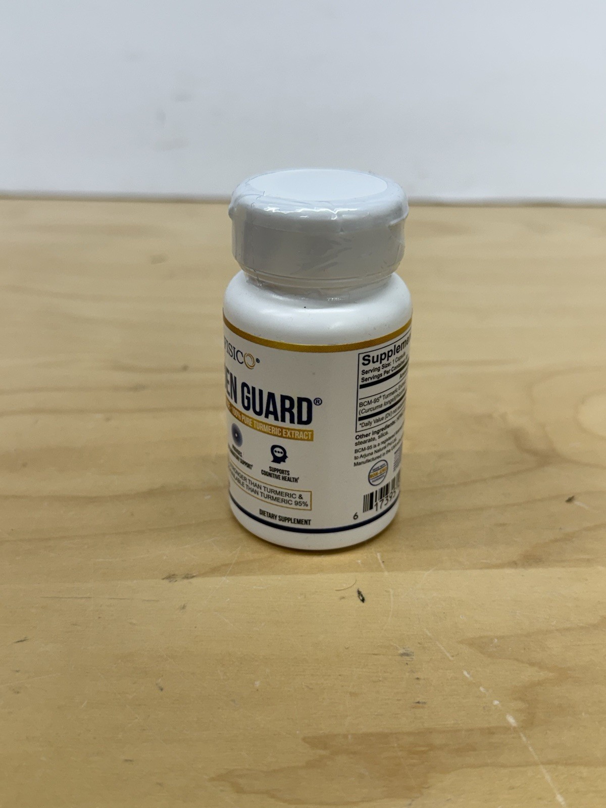 FISCIO GOLDEN GUARD JOINT SUPPLEMENT W TUMERIC 60 CAPSULES EXP 07/2026