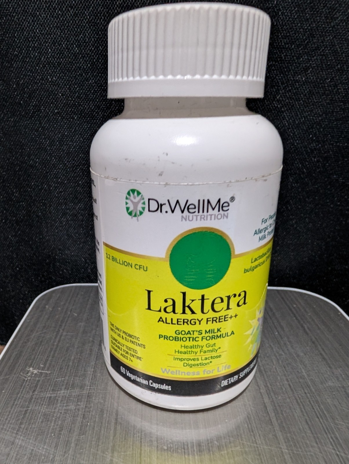 Laktera Dr Well Me Nutrition Exp09/25 Probiotic 12 Billion Cfu 60ct B60