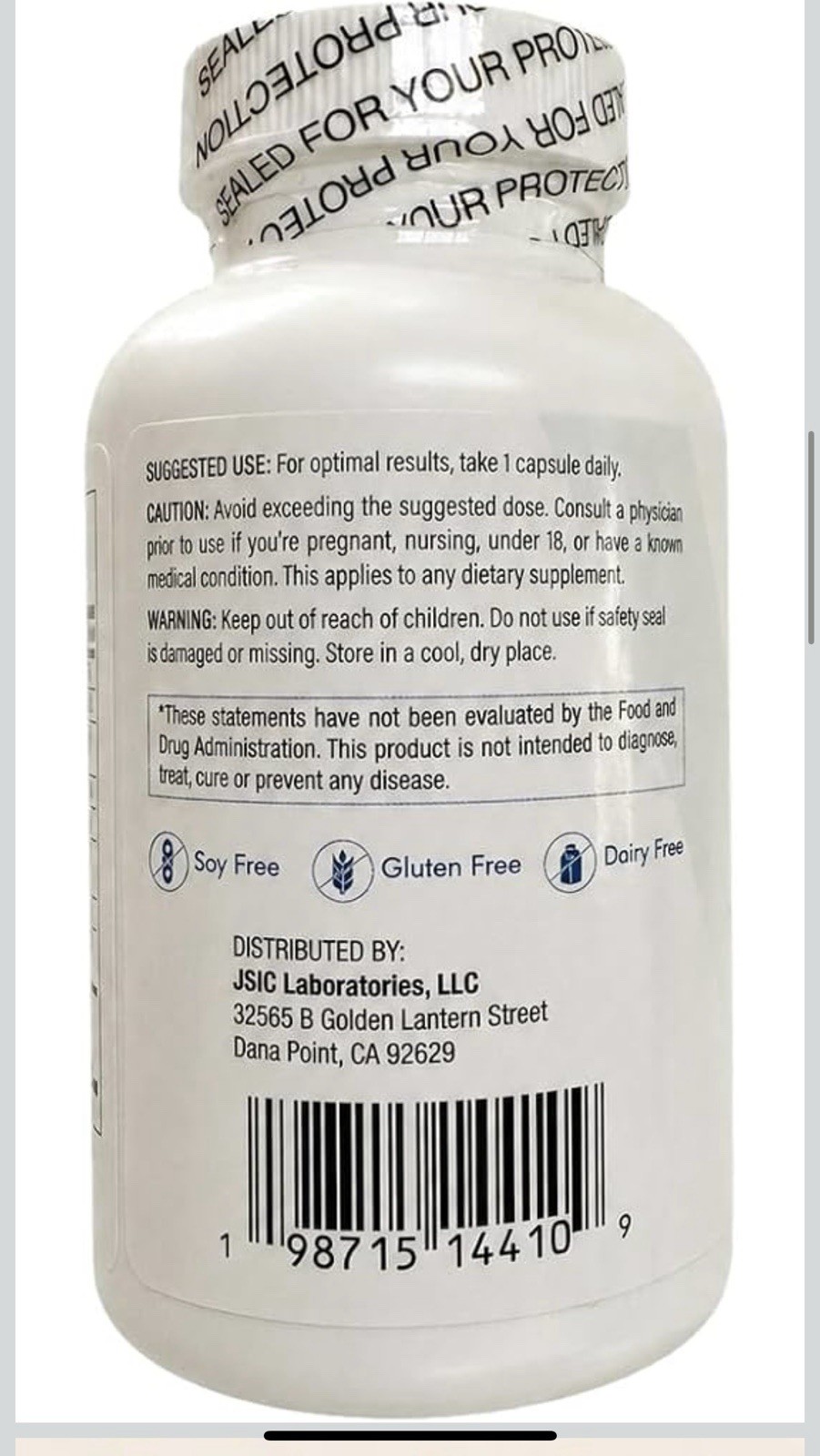 Augamis Clear Skin Nutraceutical Original Formula Capsules 60ct Soy/Gluten Free