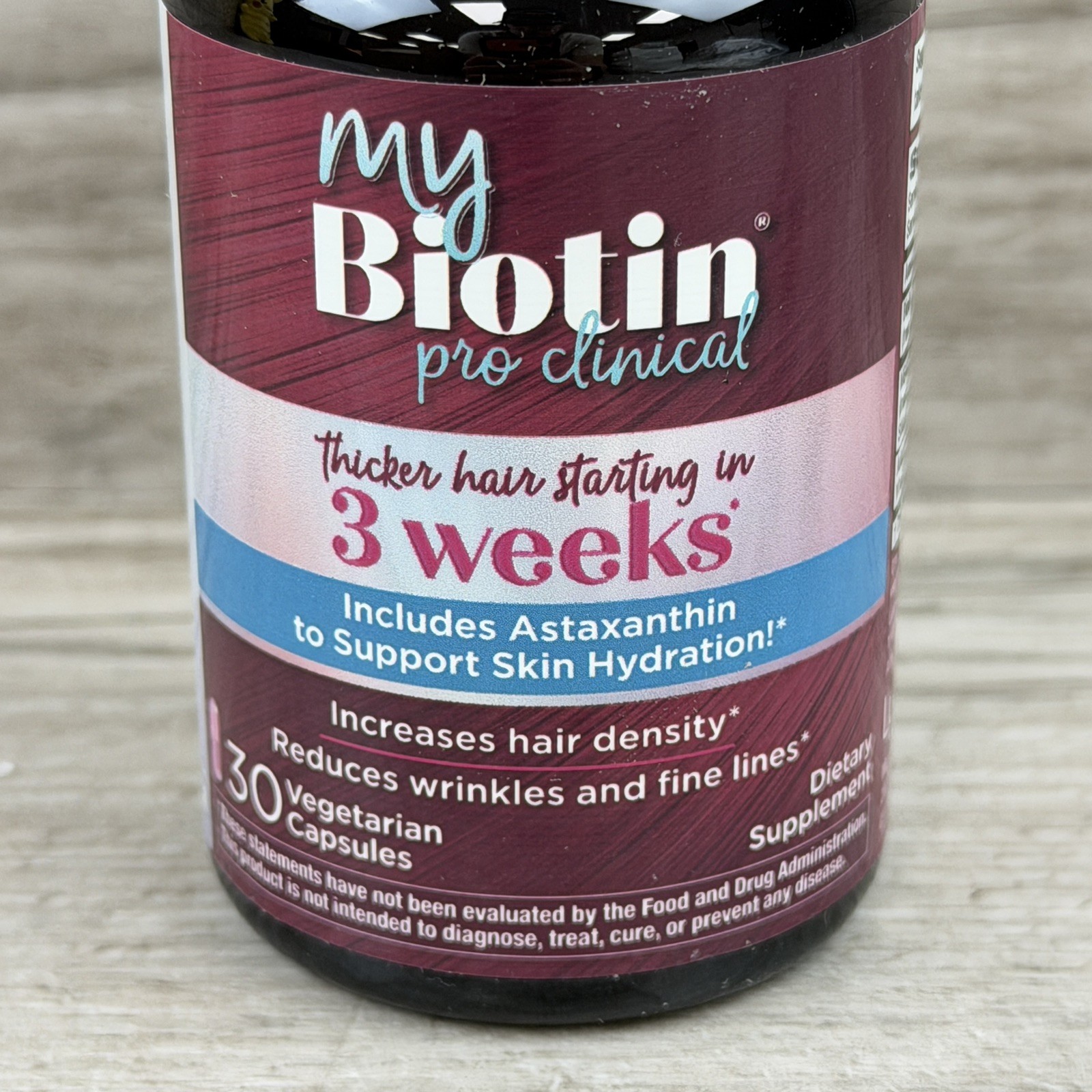 Purity Products My Biotin ProClinical MyBiotin 30 Capsule New Exp. 3/2028