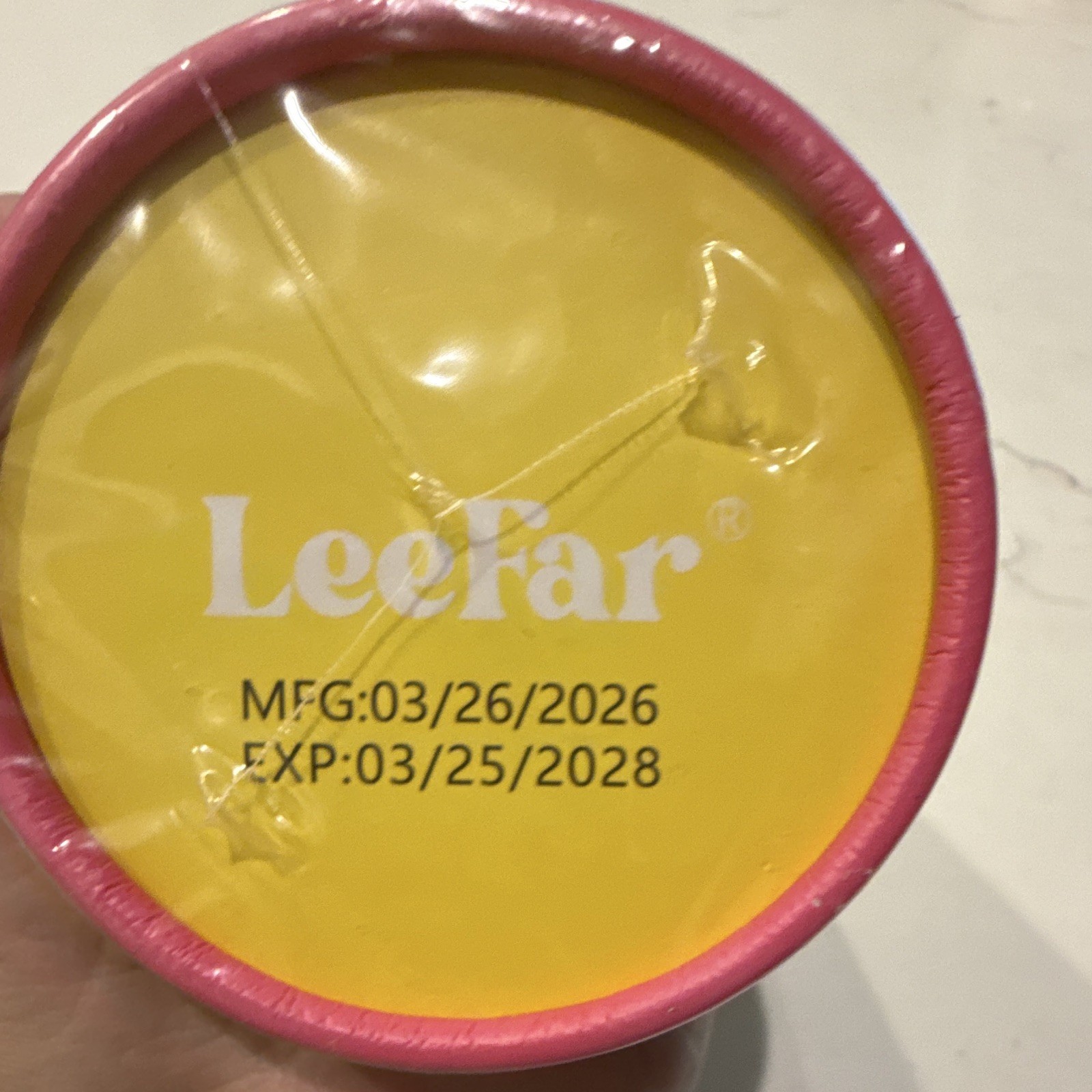 LeeFar Berberine + Yerba Mate Powder Strawberry Acai 30 Sticks