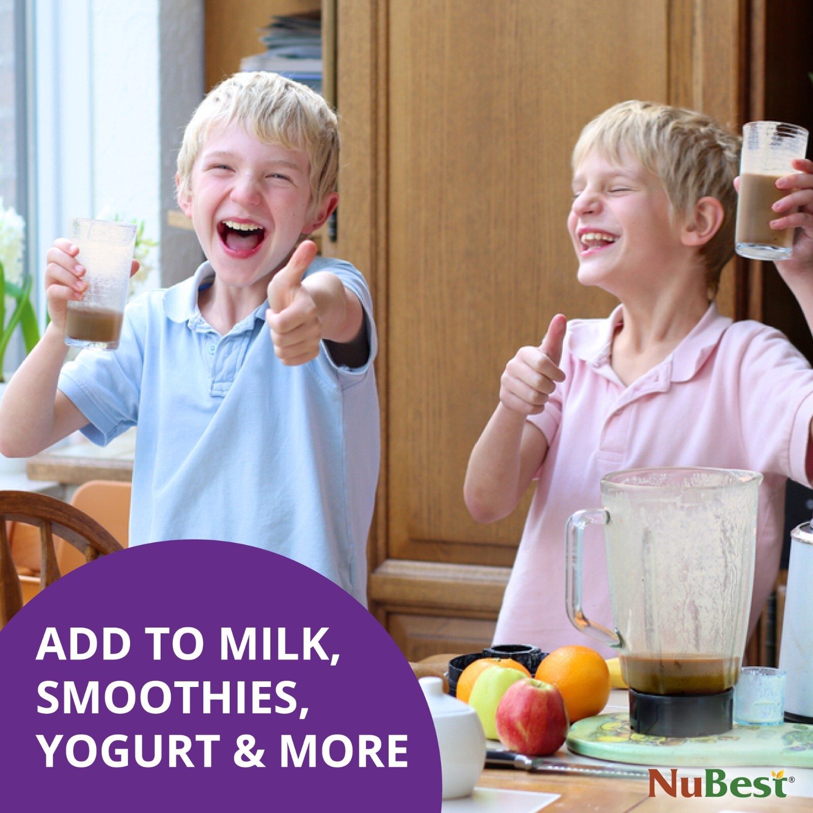 NuBest Tall Growth Protein Powder – Helps Kids & Teens Grow, Develop (Chocolate)