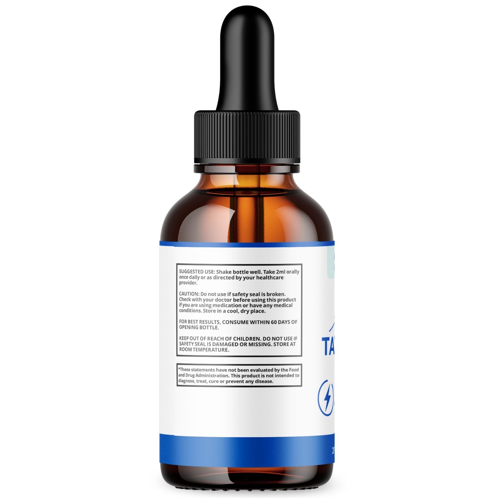 (1 Pack) Tadazil Male Health Support Drops Advanced Tada Zil Vitamin 30 Servings
