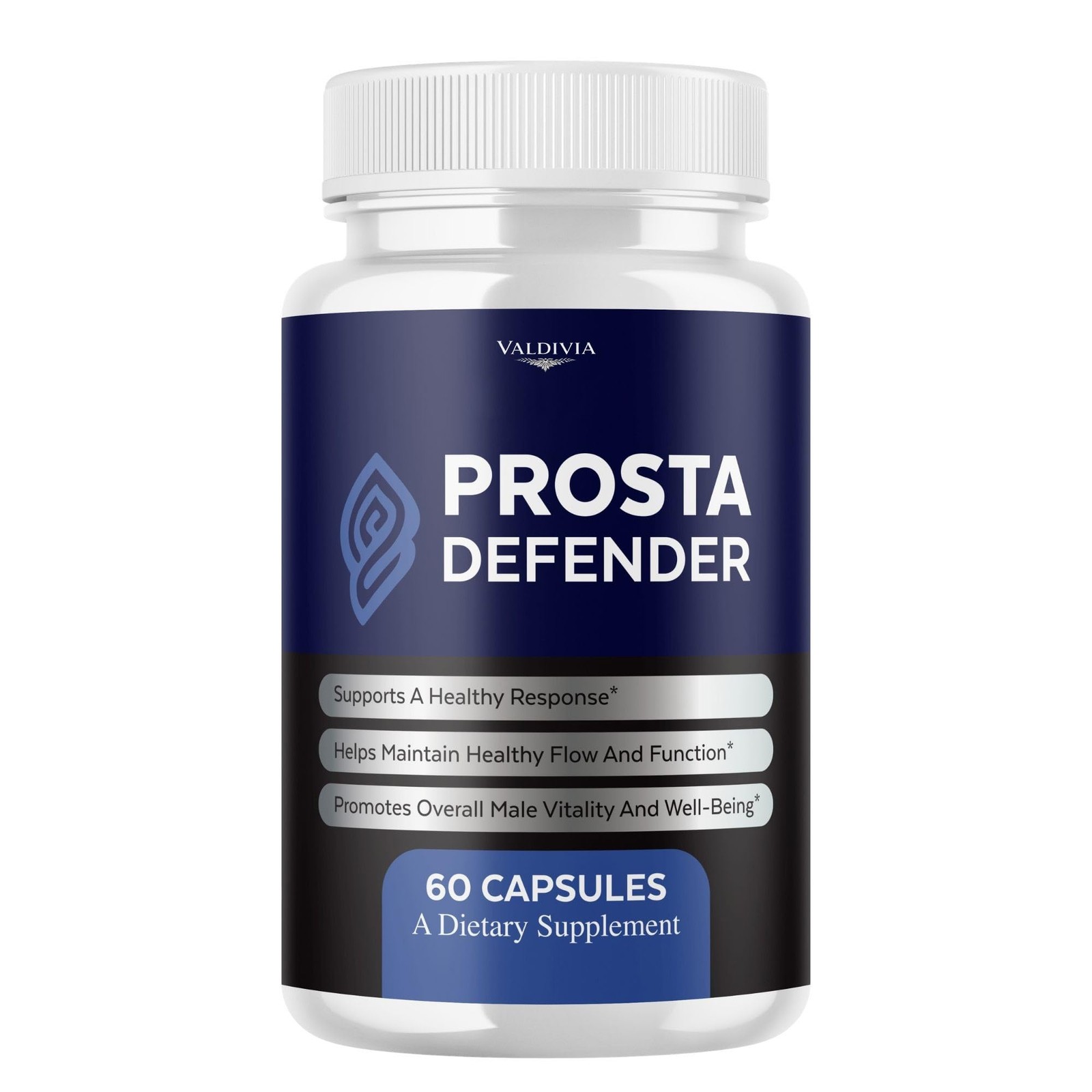 ProstaDefender Prostate Support Men Supplement Capsules Urinary 1 Pack 60Ct