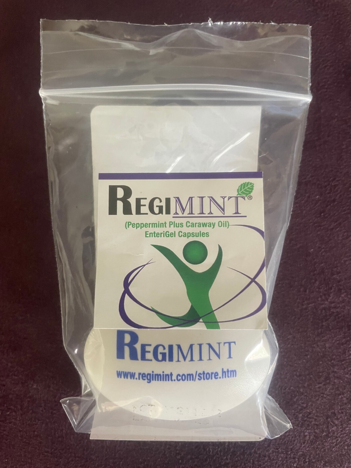 Regimint: Peppermint Oil Plus Caraway Mini Pack: 12 Softgels (300mg) For IBS