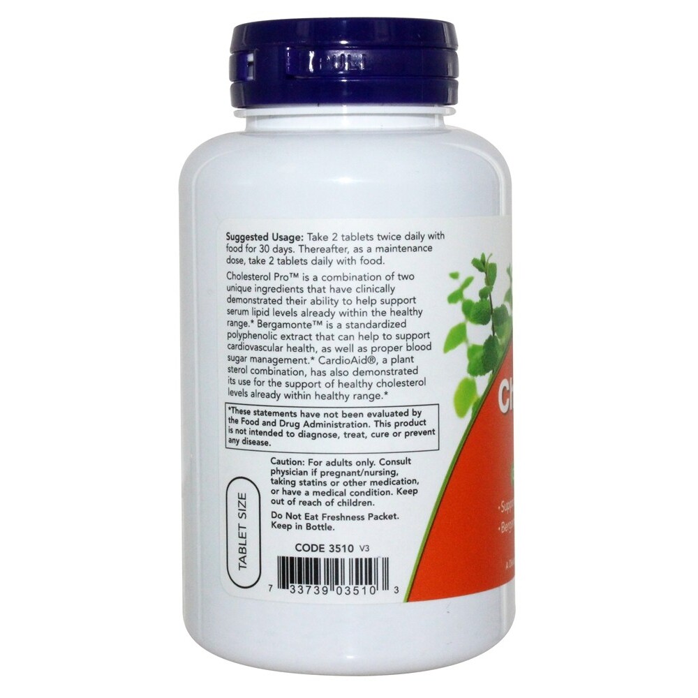 NOW Foods Cholesterol Pro, 120 Tablet(s)