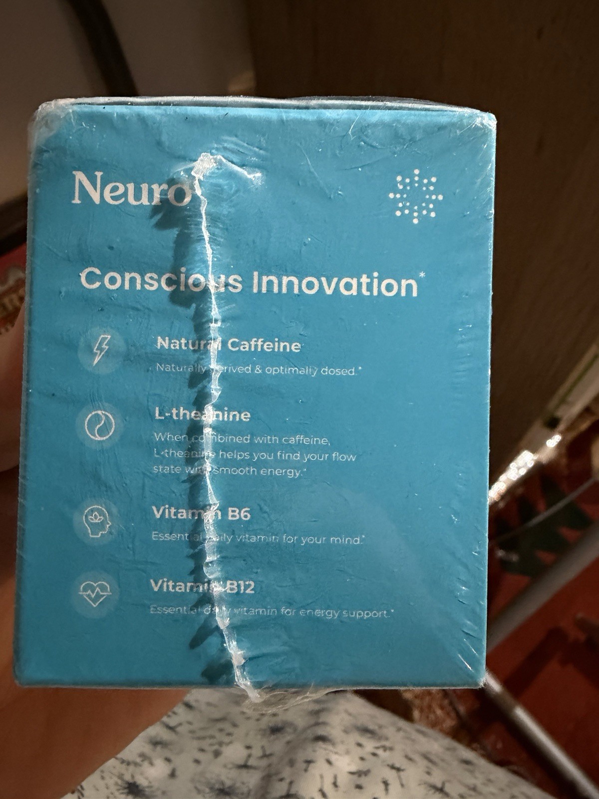 Neuro Energy & Focus Gum Peppermint 6 Pack Zero Sugar Vegan Gluten Free