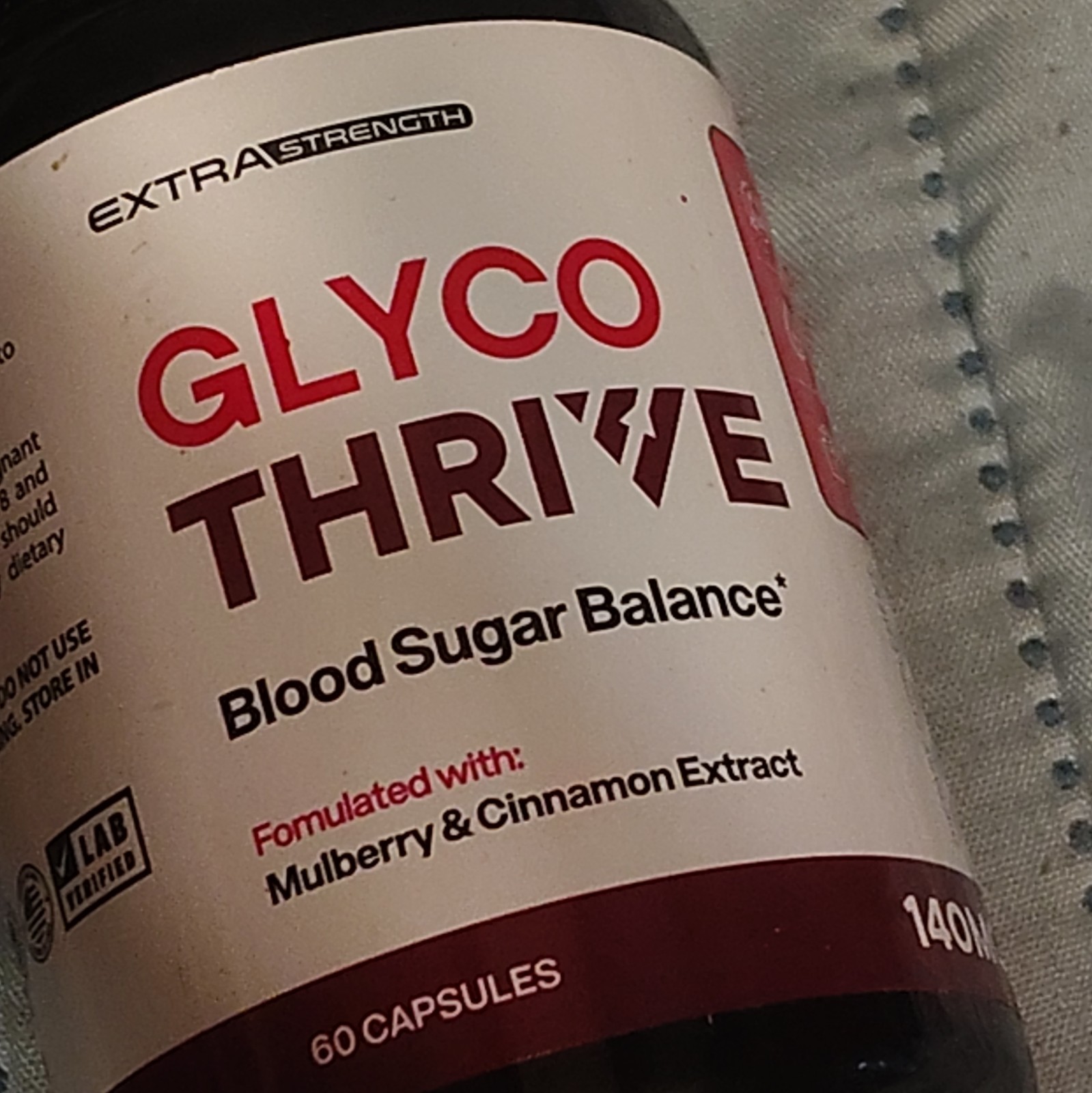 Glyco Thrive Blood Health Support Dietary Supplement 60 Capsules GlycoThrive