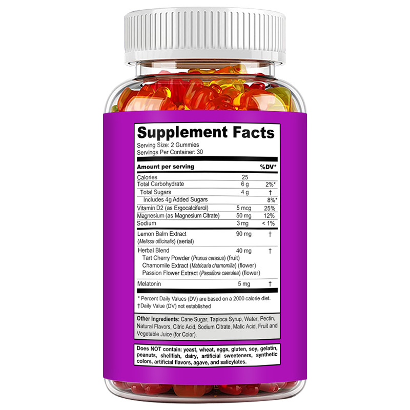 Sleep Gummies 60 count Fall Asleep Fast and Stay Asleep, Sleeping Aid Gummy