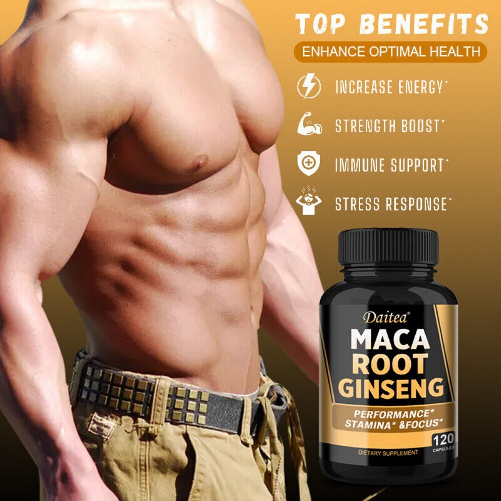Maca Root – 10000mg – 120 Capsules – Sexual Health