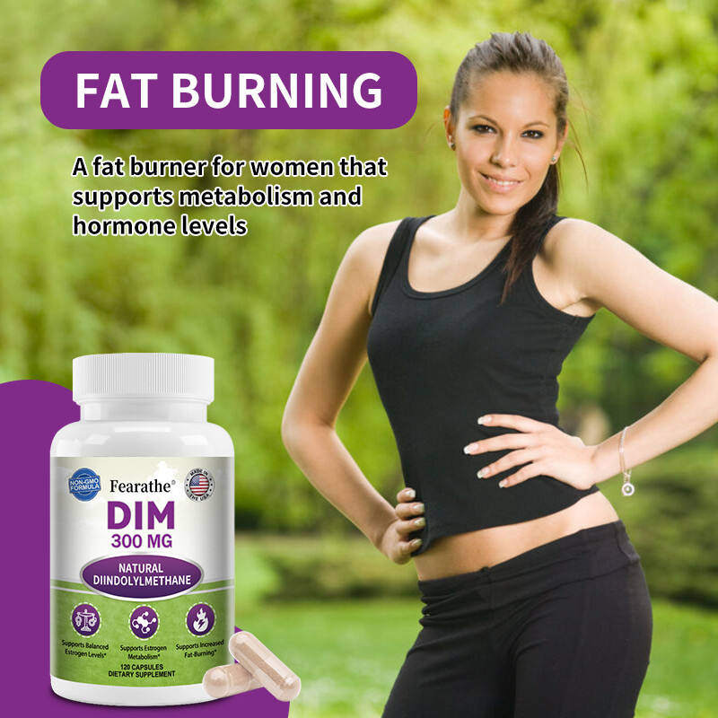 DIM 300mg Plus BioPerine – Estrogen Metabolism & Balance, PCOS, Hormonal Acne