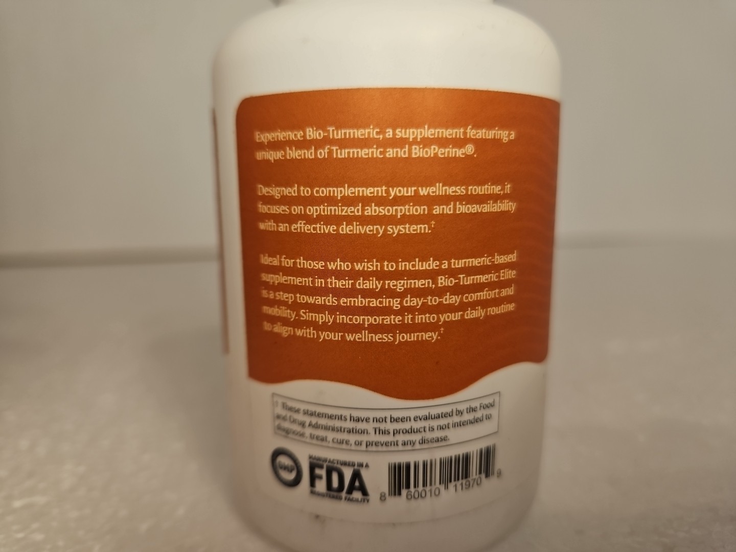 Bio-turmeric Dietary Supplement Exp 2/2027