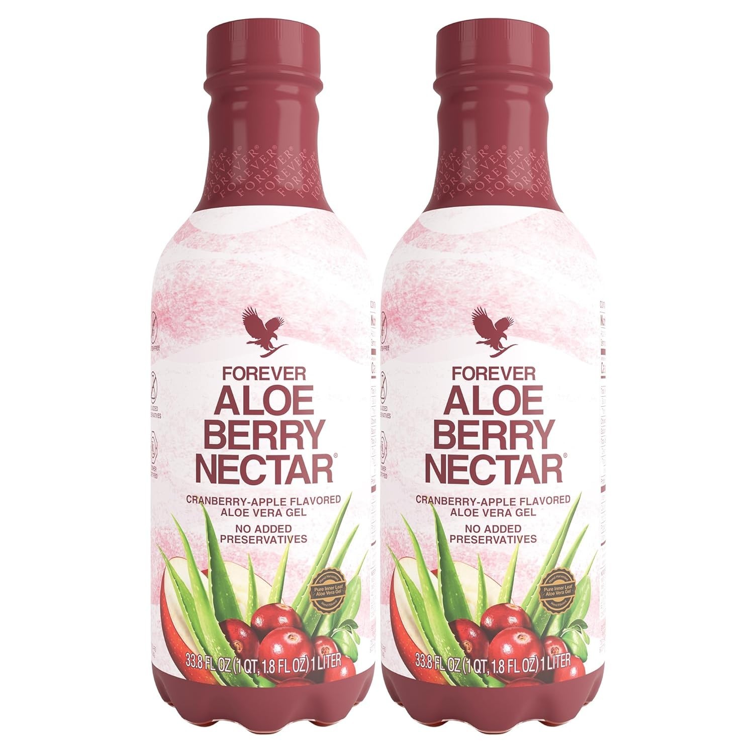2x Forever Living Berry Nectar 33.8 fl oz Aloe Vera Gel – **Free Shipping**