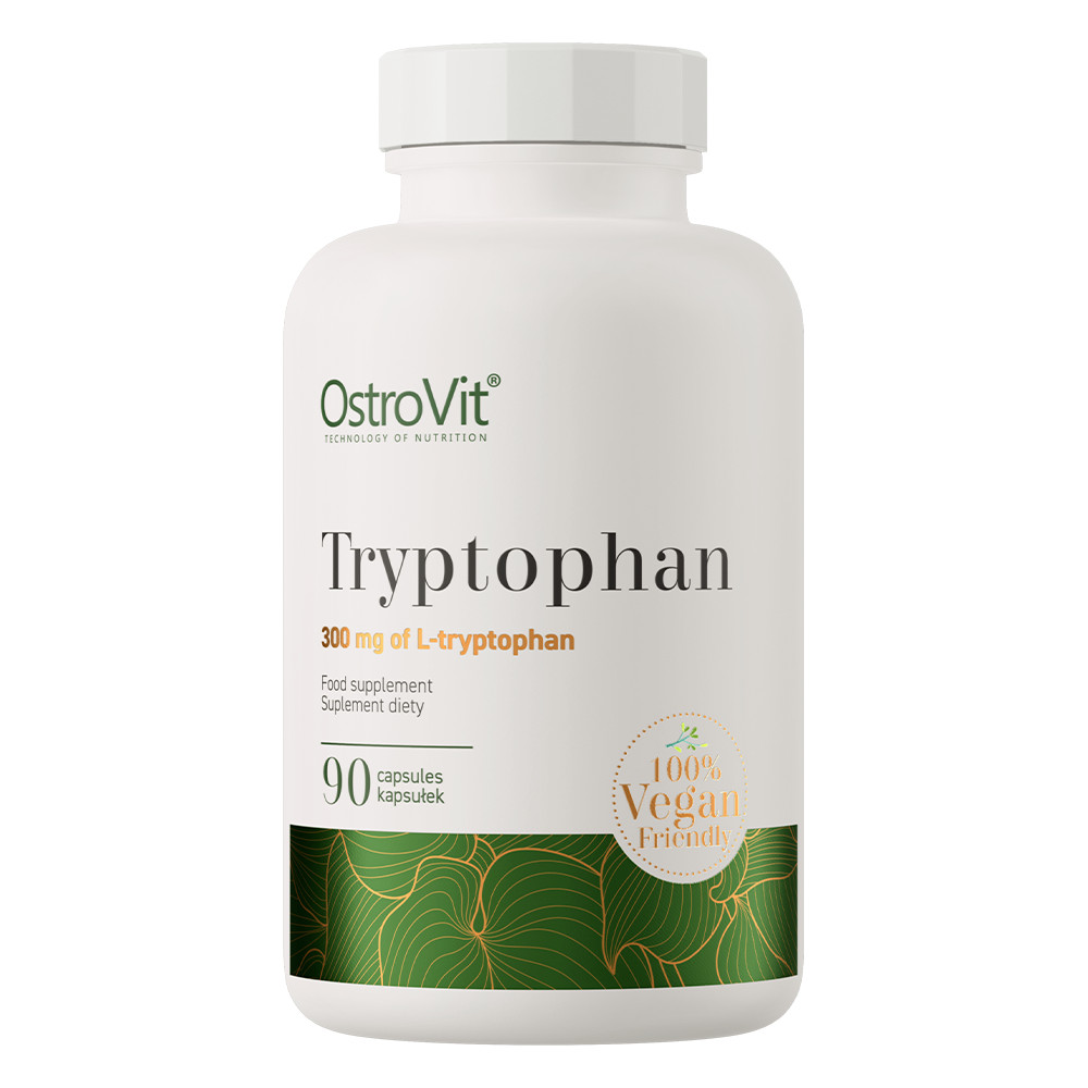 TRYPTOPHAN – 90-180 Caps – VEGE healthy sleep immune system serotonin production