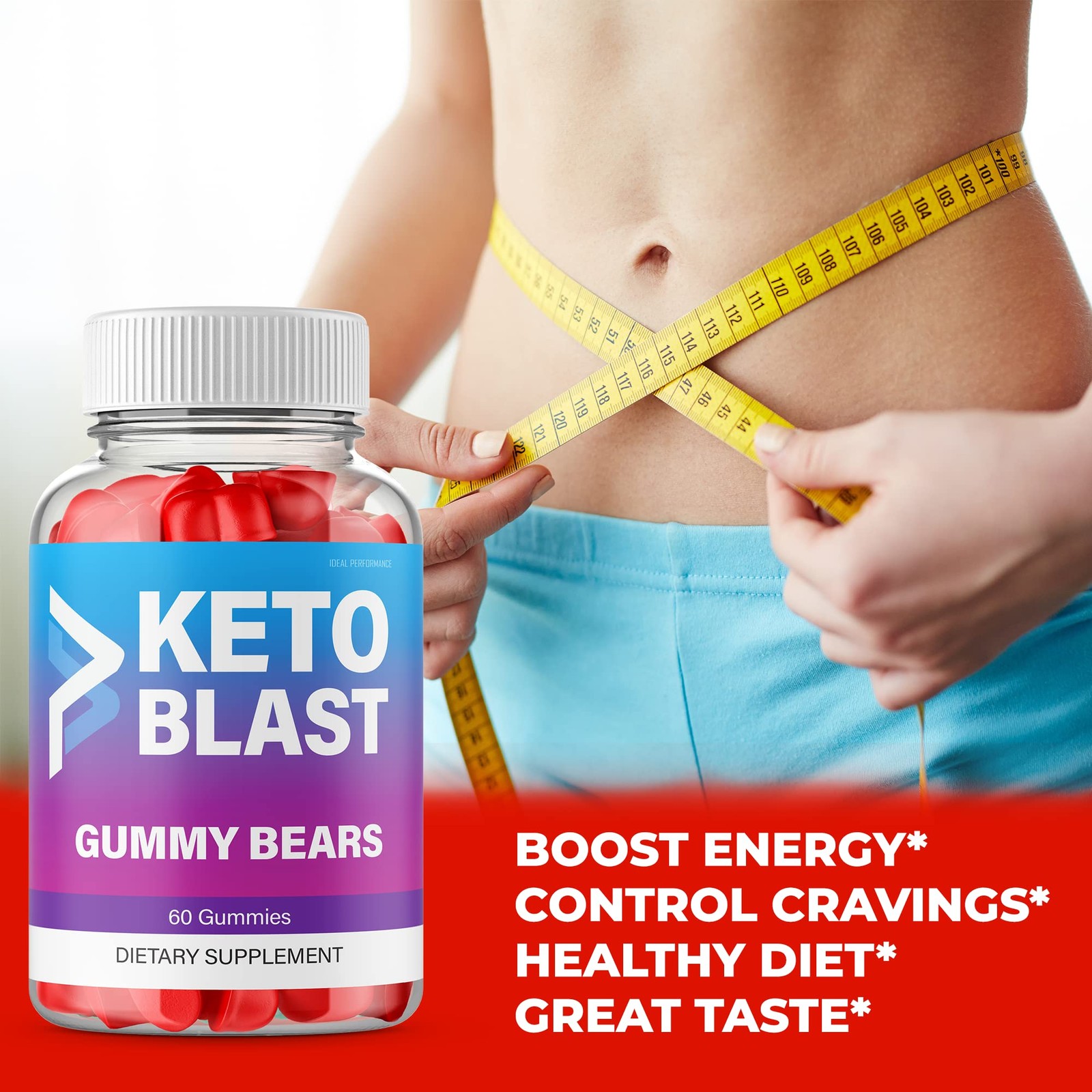 Blast Gummies Bears Supplement – 60 Gummies