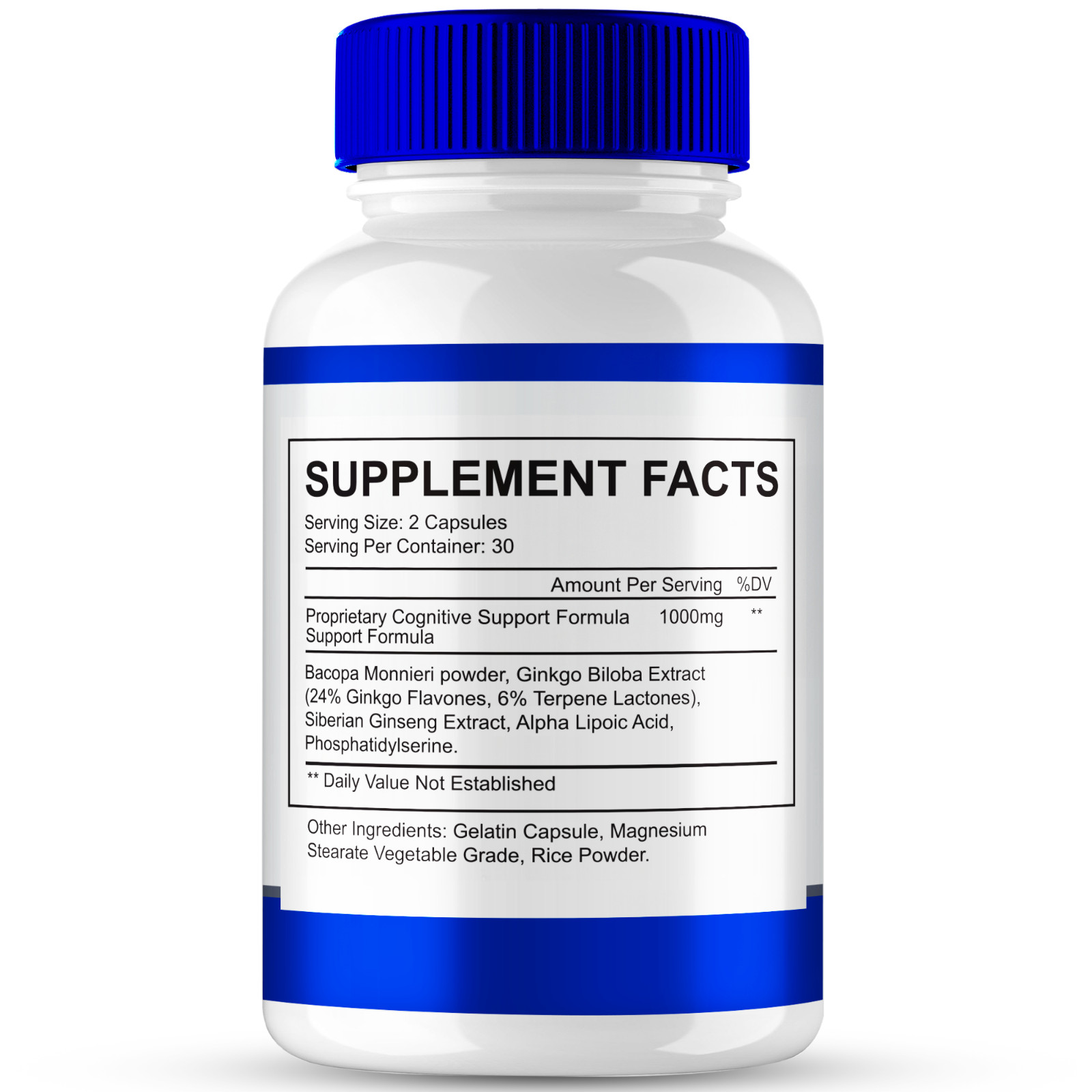 (5 Pack) Neuro Clean Brain Health Support Pills for Cognitive Health & Function