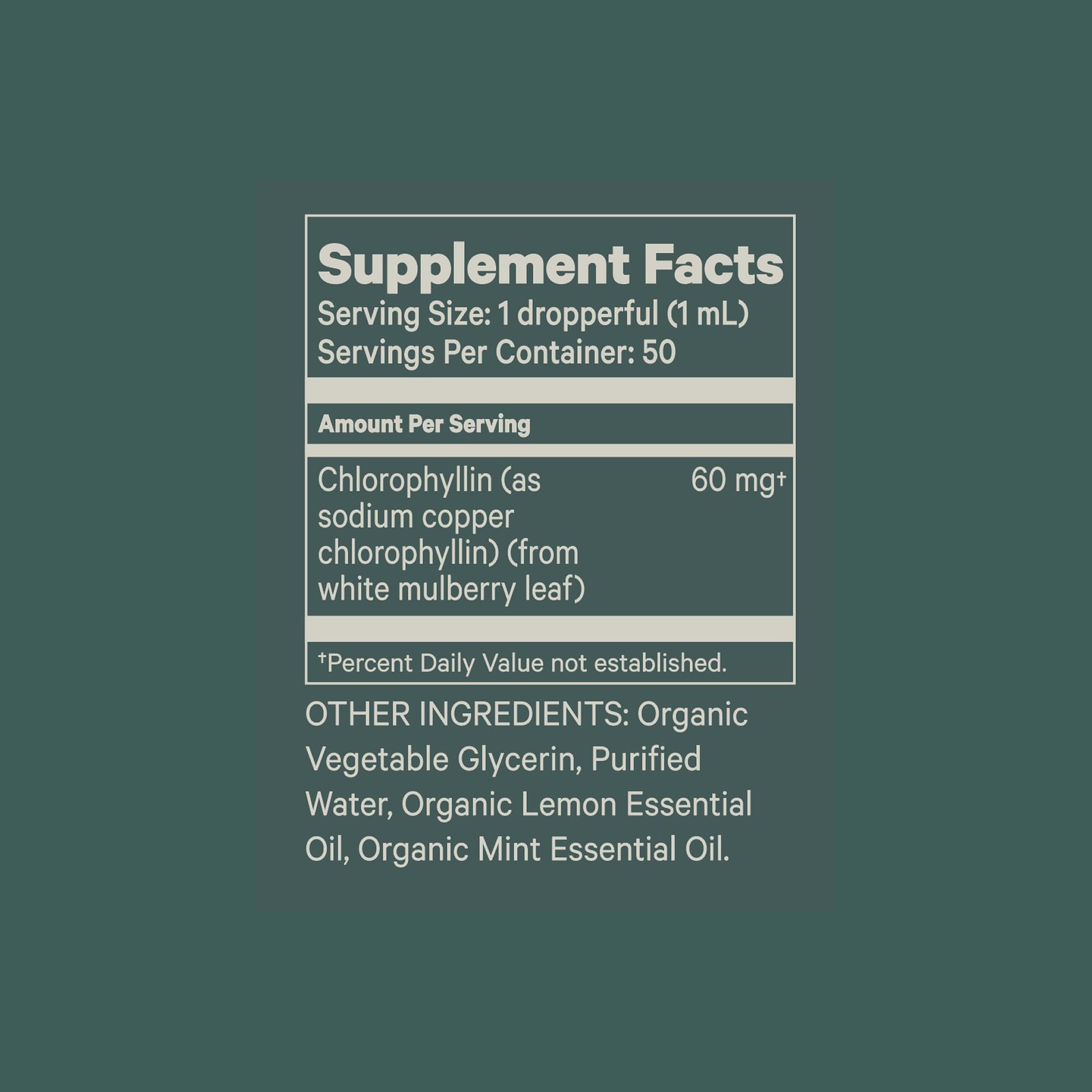 Juna Liquid Chlorophyll Drops – Daily Detox, Cellular 1.7 Fl Oz (Pack of 1)
