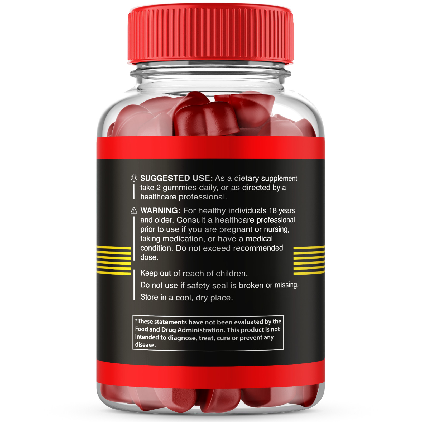 (5 Pack) VigorLong Male Gummies, Vigor Long Advanced Men Performance (300 ct)
