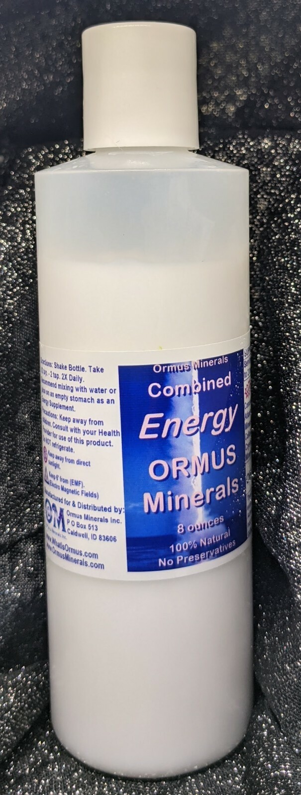 Combined Energy Ormus Mental Health Clarity Vision Immunity Aches Pains 128oz