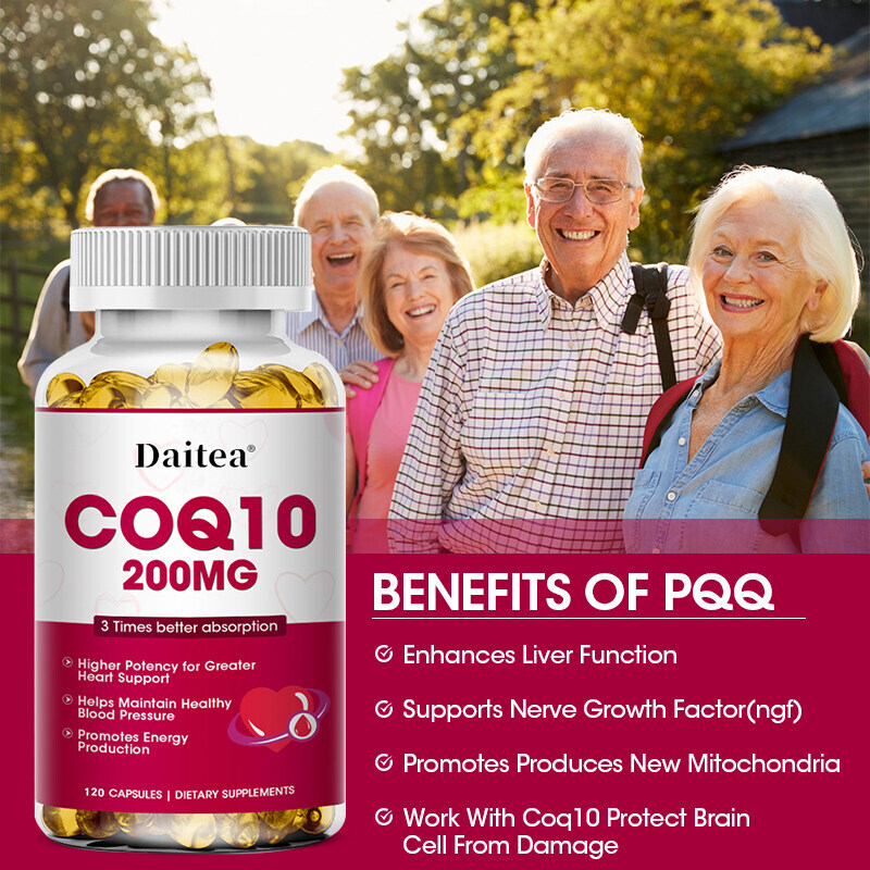 Coq10 Co Q-10 200 mg – 30 to 120 Rapid Release Softgels